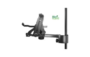 K&M 19743 Tablet-PC-Stativhalter schwarz, 10-16, Biobased