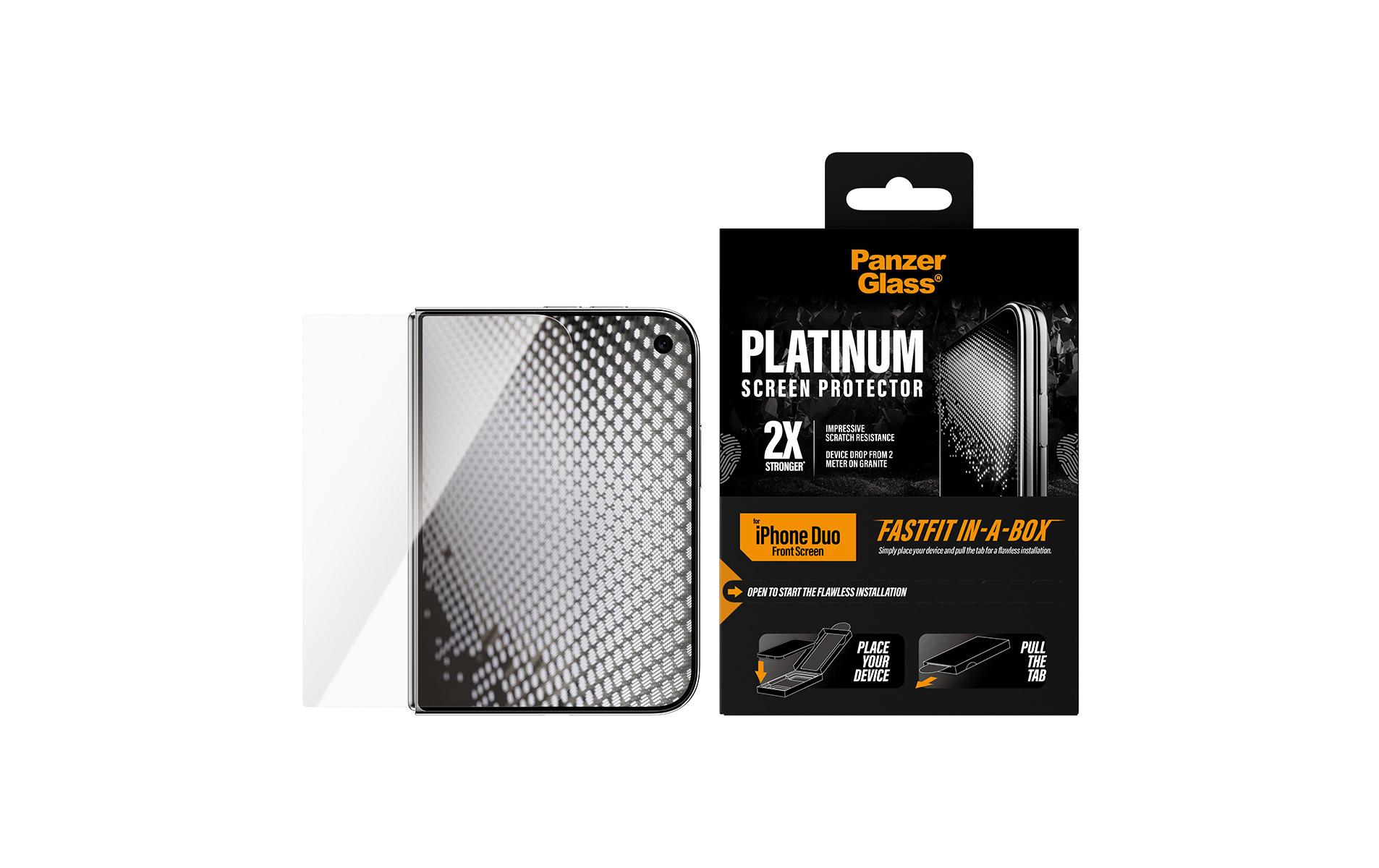 PANZERGLASS Platinum Glass - FF iPhone Duo (Outside) kaufen Schweiz | Mediatech.ch