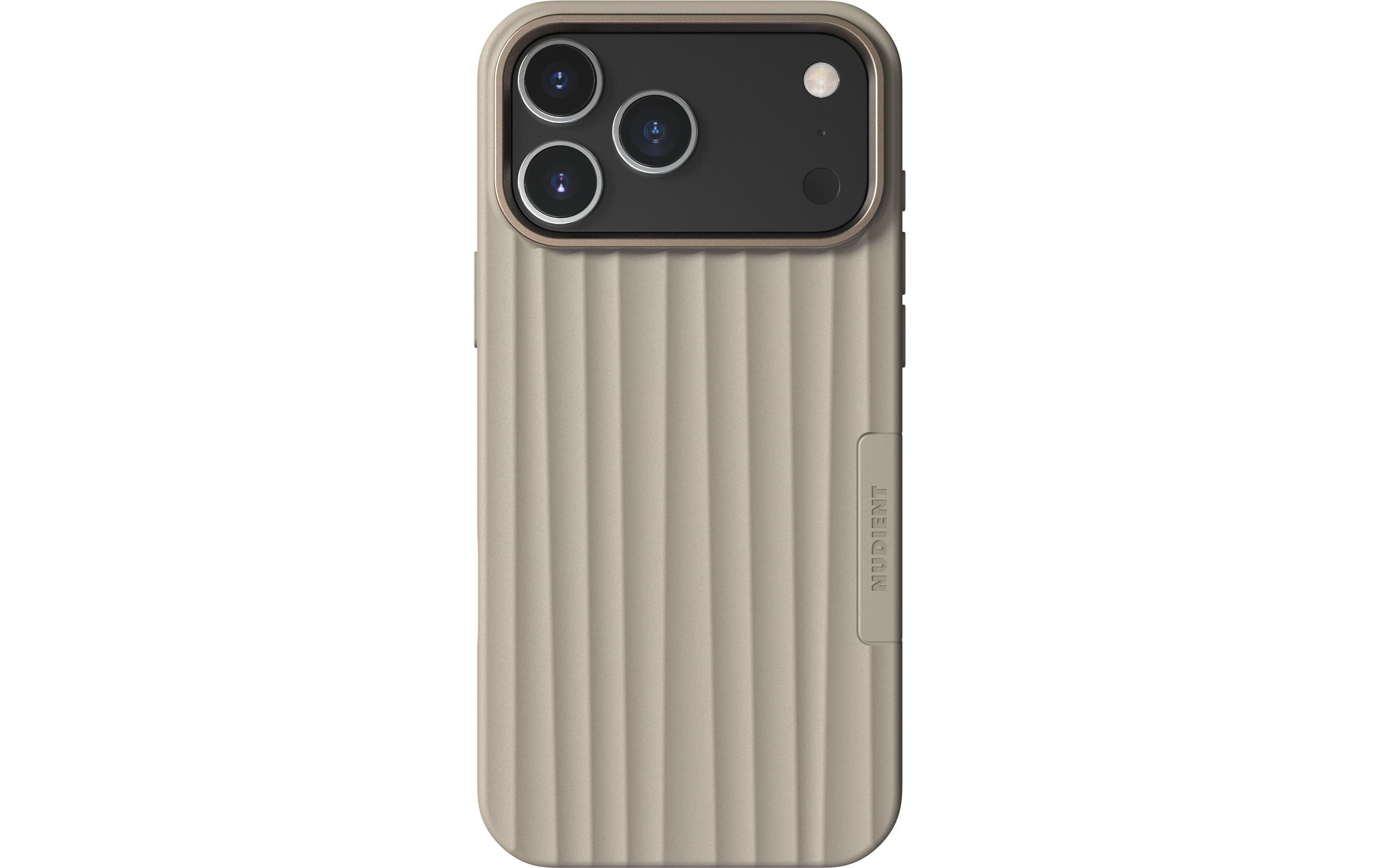 NUDIENT Bold Case, Linen Beige - MagSafe iPhone 18/17 Pro Max kaufen Schweiz | Mediatech.ch