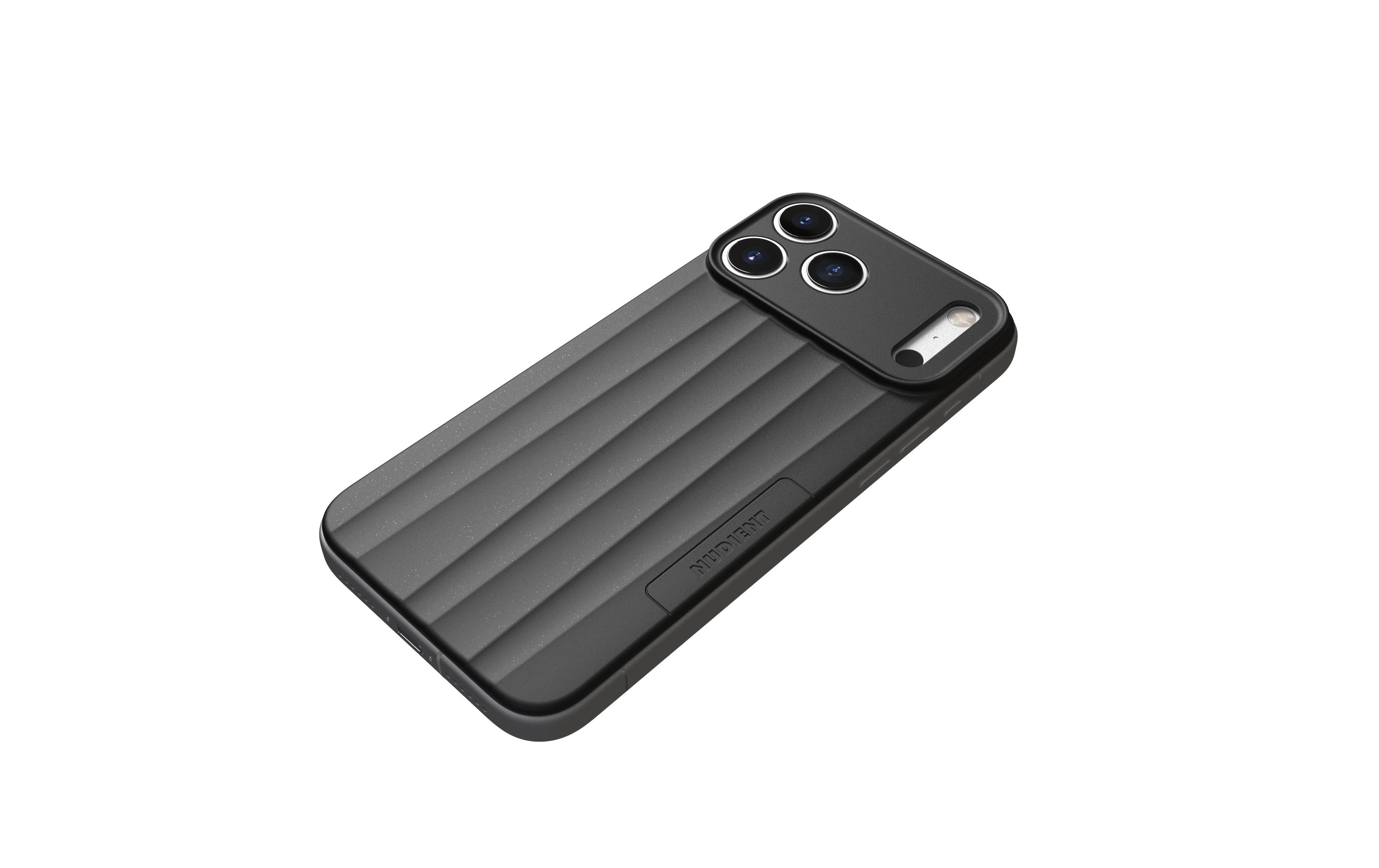 2158287 - Mediatech NUDIENT Slice Case, Ink Black - MagSafe iPhone 18/17 Pro Max kaufen Schweiz | Mediatech.ch