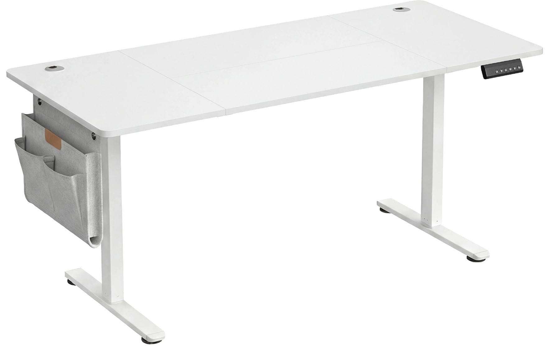 Songmics Stehtisch weiss mit Platte 160x70cm, mit Organizer, Haken kaufen Schweiz | Mediatech.ch