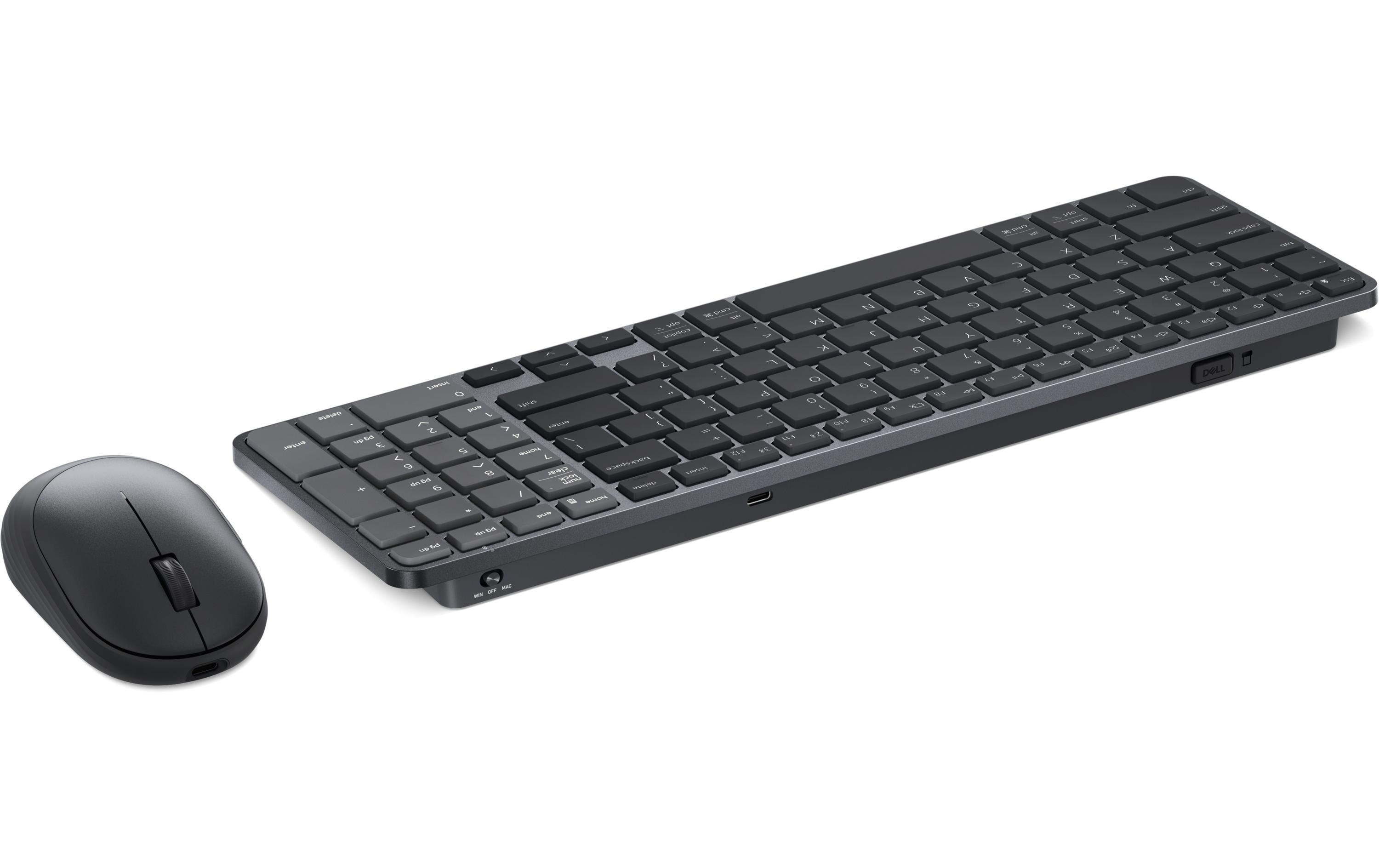 2159228_2 - Mediatech Dell Pro 7 Rechargeable Compact Keyboard & Mouse Swiss (QWERTZ)