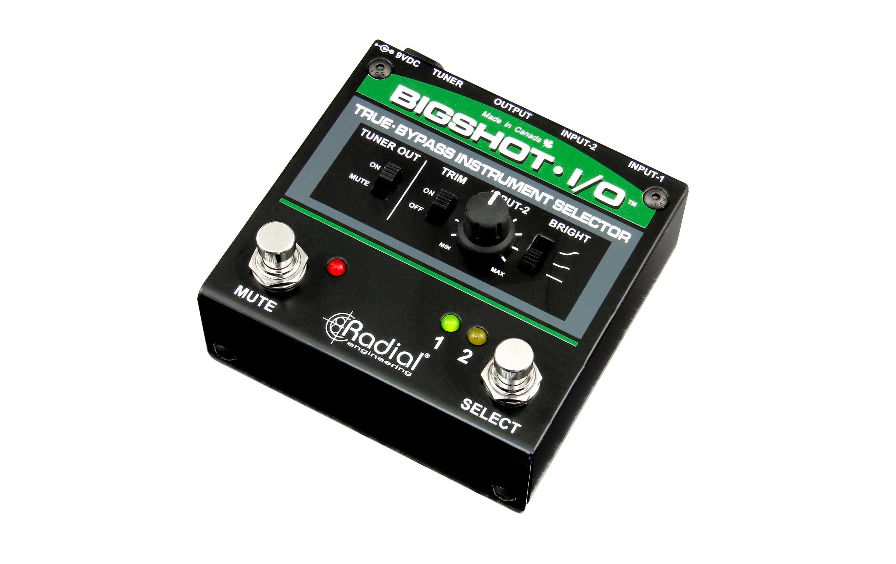 Radial BigShot i/o Instrumentenumschalter True Bypass A/B kaufen Schweiz | Mediatech.ch
