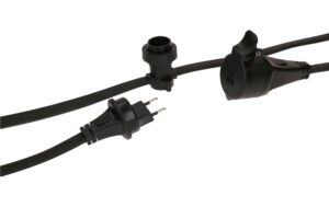 Lichterkette outdoor 10x E27 ILLU5X13 L=11.5m Typ 11 IP55