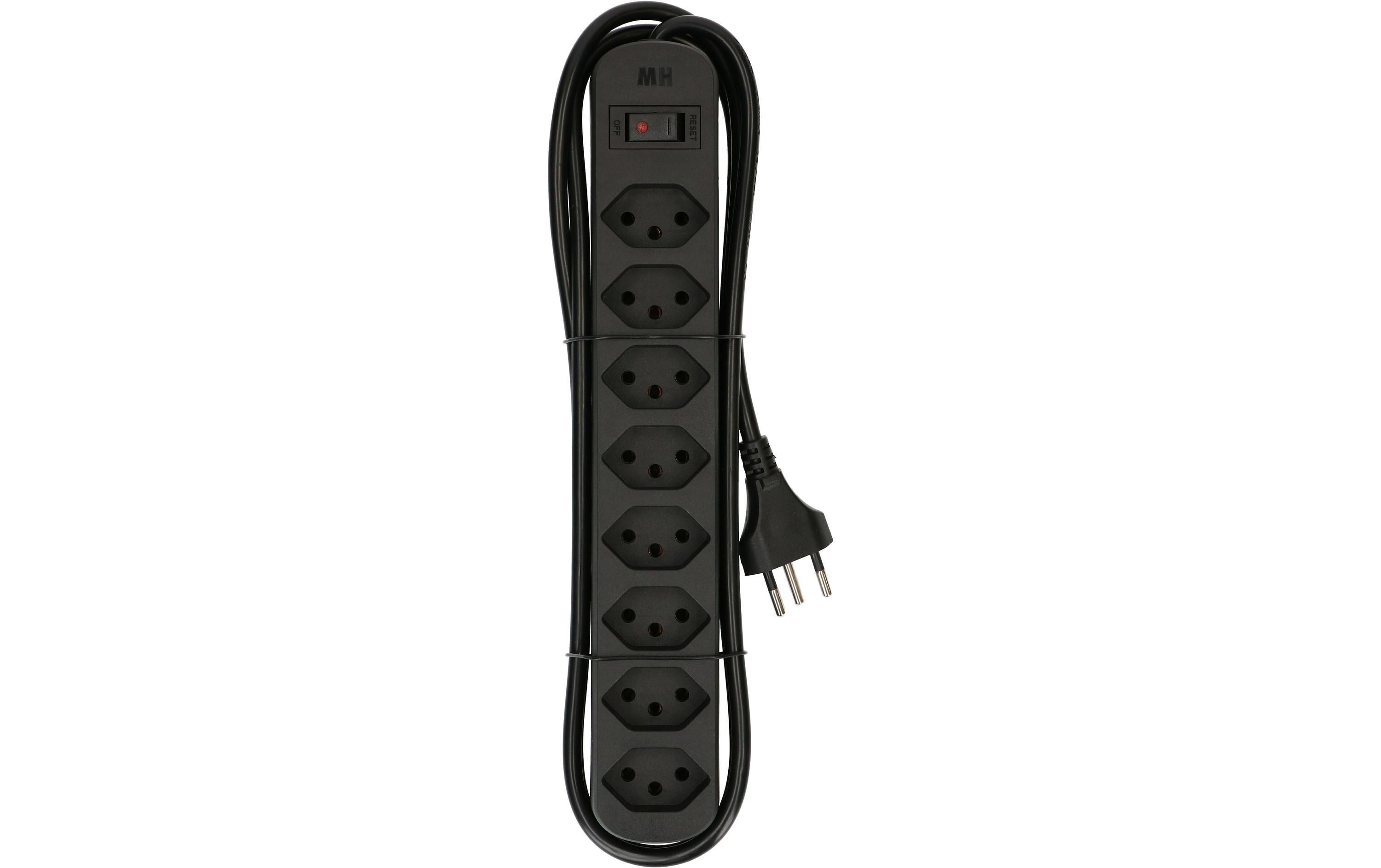 2159864_4 - Mediatech Steckdosenleiste Basic Line 8x Typ 13