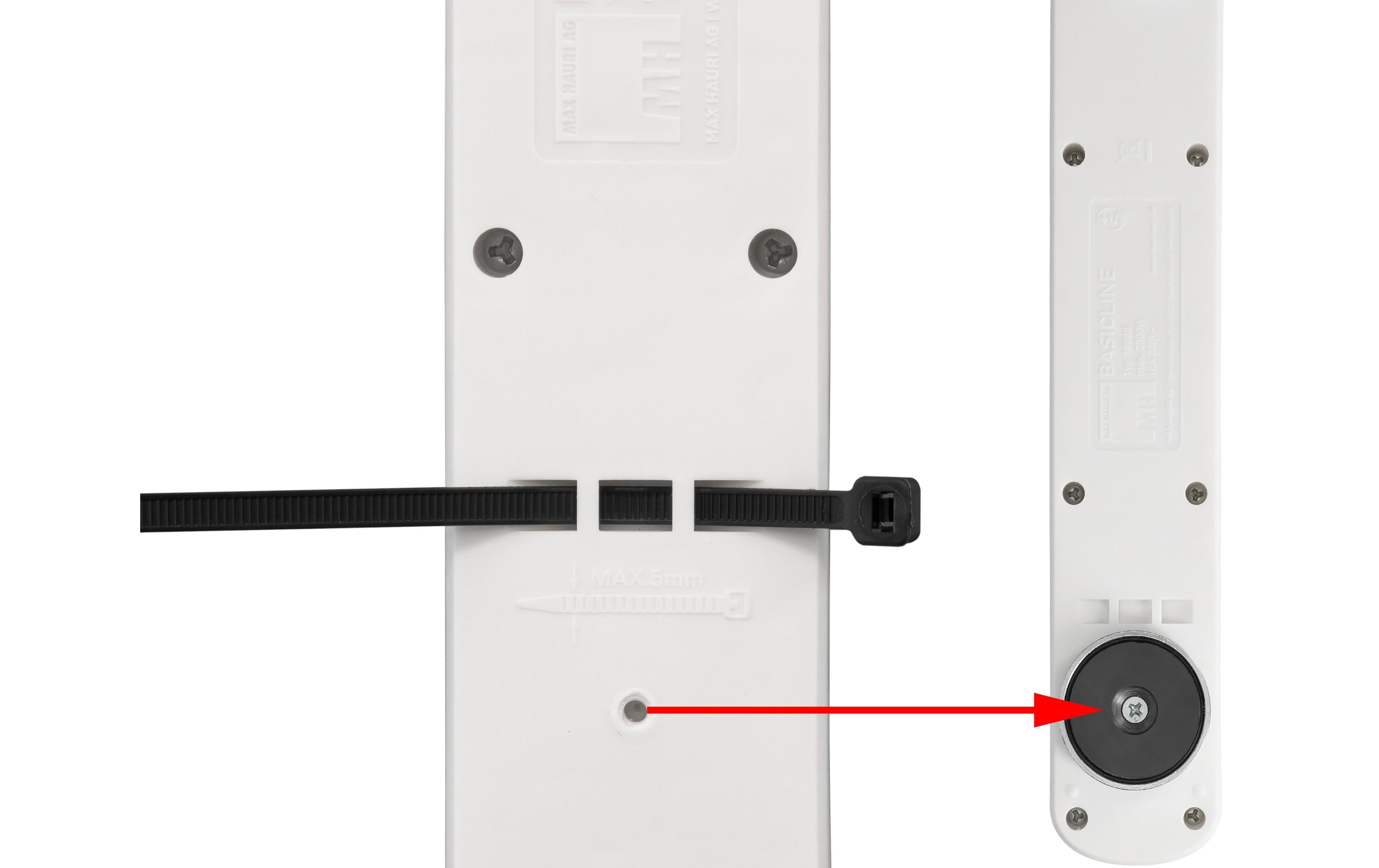 2159864_5 - Mediatech Steckdosenleiste Basic Line 8x Typ 13