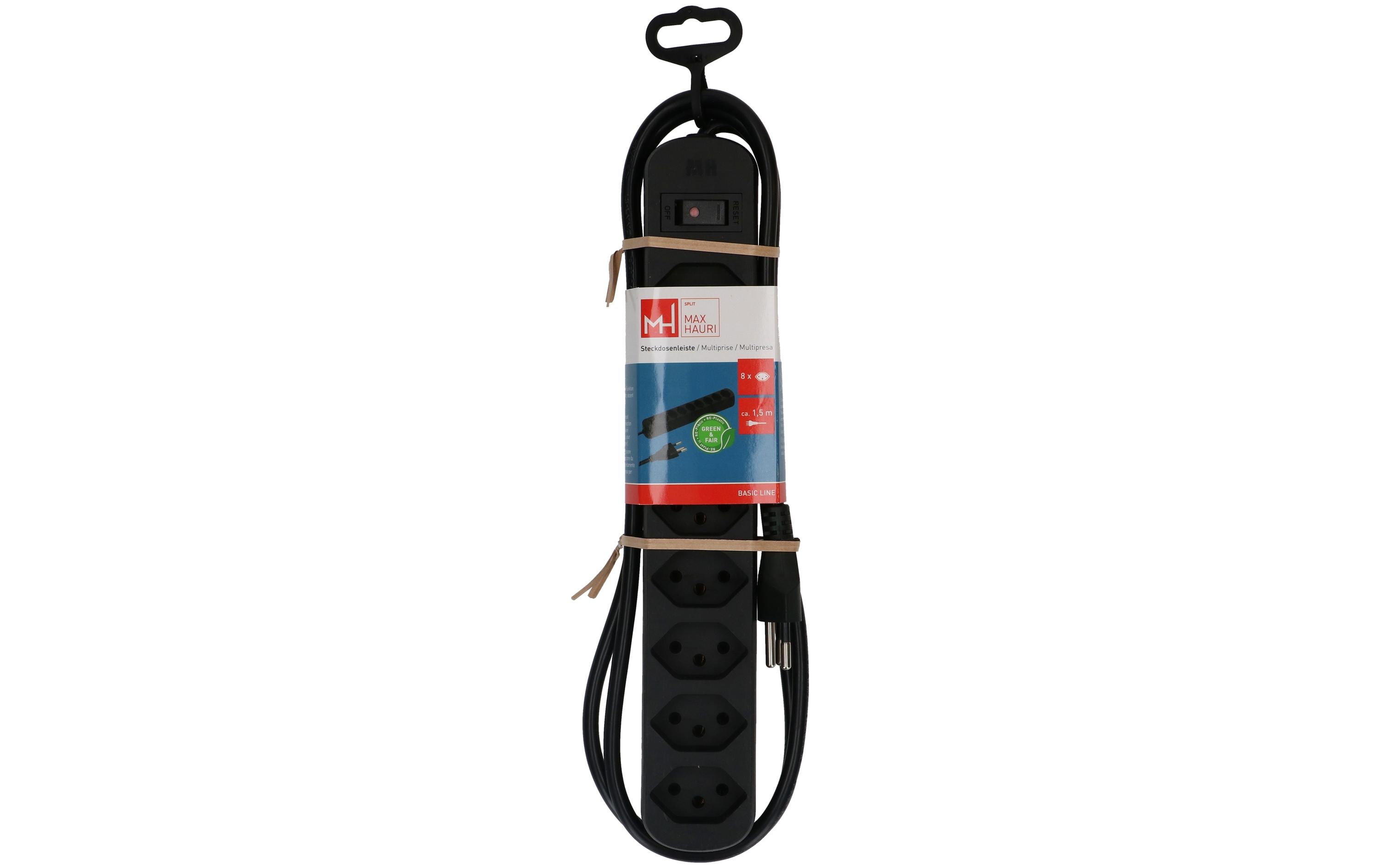 2159864_6 - Mediatech Steckdosenleiste Basic Line 8x Typ 13