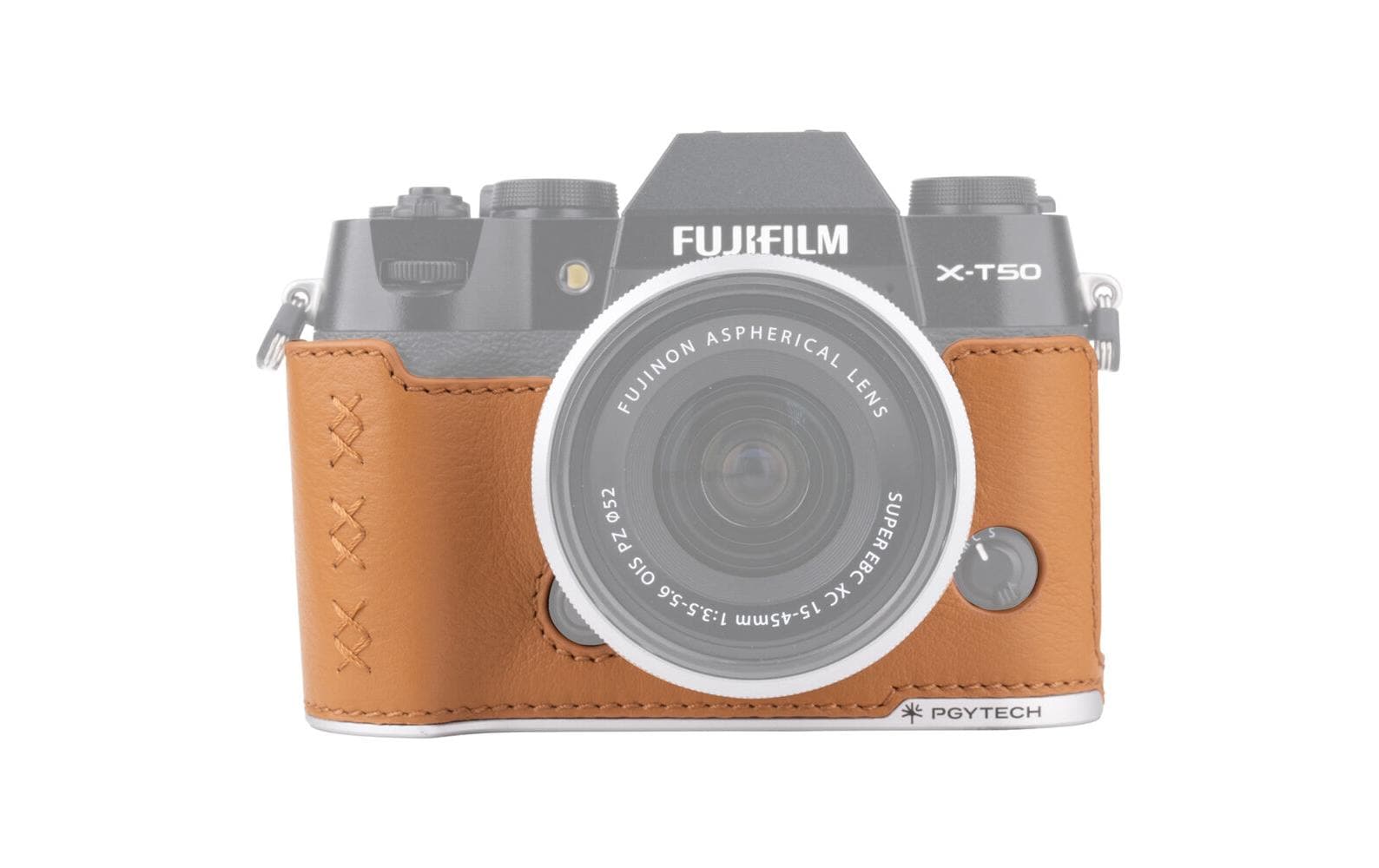 PGYTECH Leather Camera Case For FUJIFILM X-T50 / Clay Brown kaufen Schweiz | Mediatech.ch