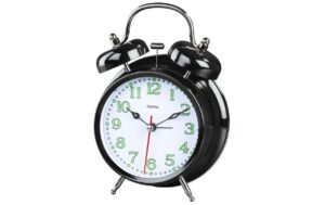 Hama Wecker Nostalgie, Schwarz -