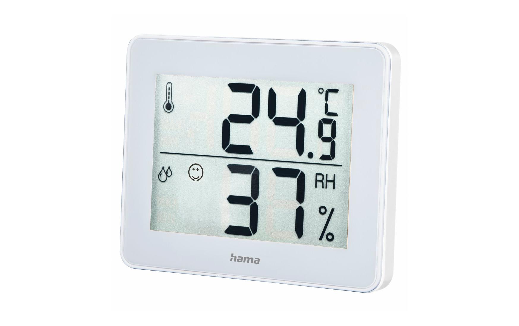 Hama Thermo-/Hygrometer TH-130, Weiss -