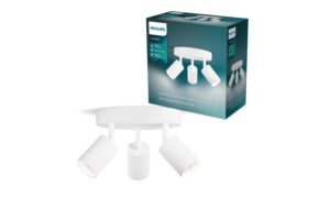 Philips Wyatt Aufbauspot 3er rund ohne Leuchtmittel GU10, weiss kaufen Schweiz | Mediatech.ch