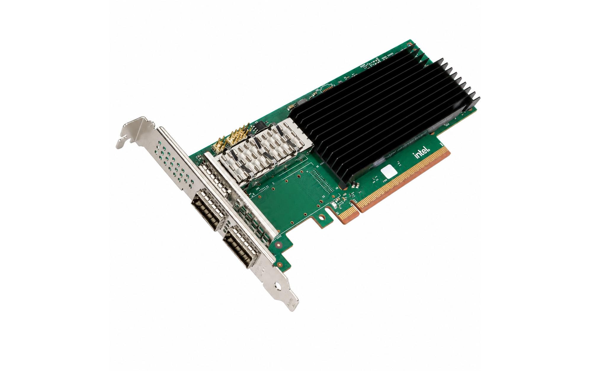 2162729 - Mediatech Intel E835CQDA2 : 2 Port QSFP28 NIC 200/100/50/25/10GE, PCIe 5.0 x8