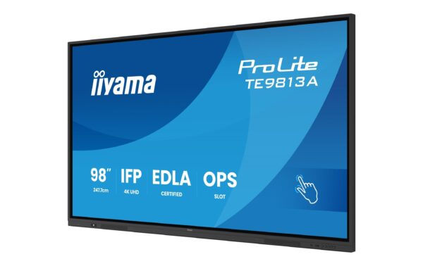 2163180_2 - Mediatech Iiyama TE9813A-B2AG 98, Touch, IPS, UHD, 500cd, Android 14