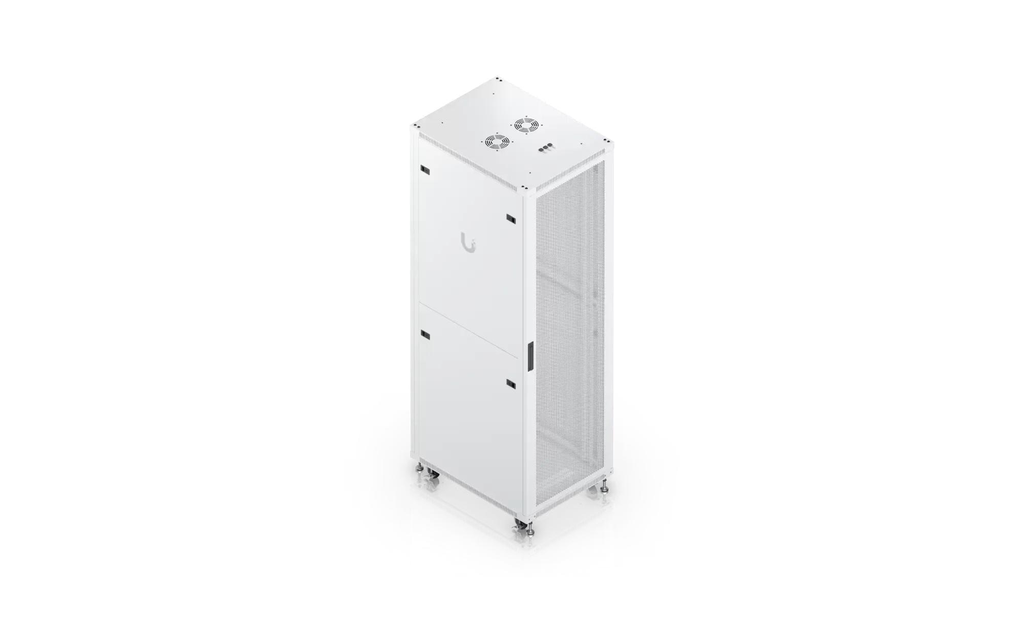 2163783_1 - Mediatech Ubiquiti Rack 42HE 600x800 perforiert mit Lüfter