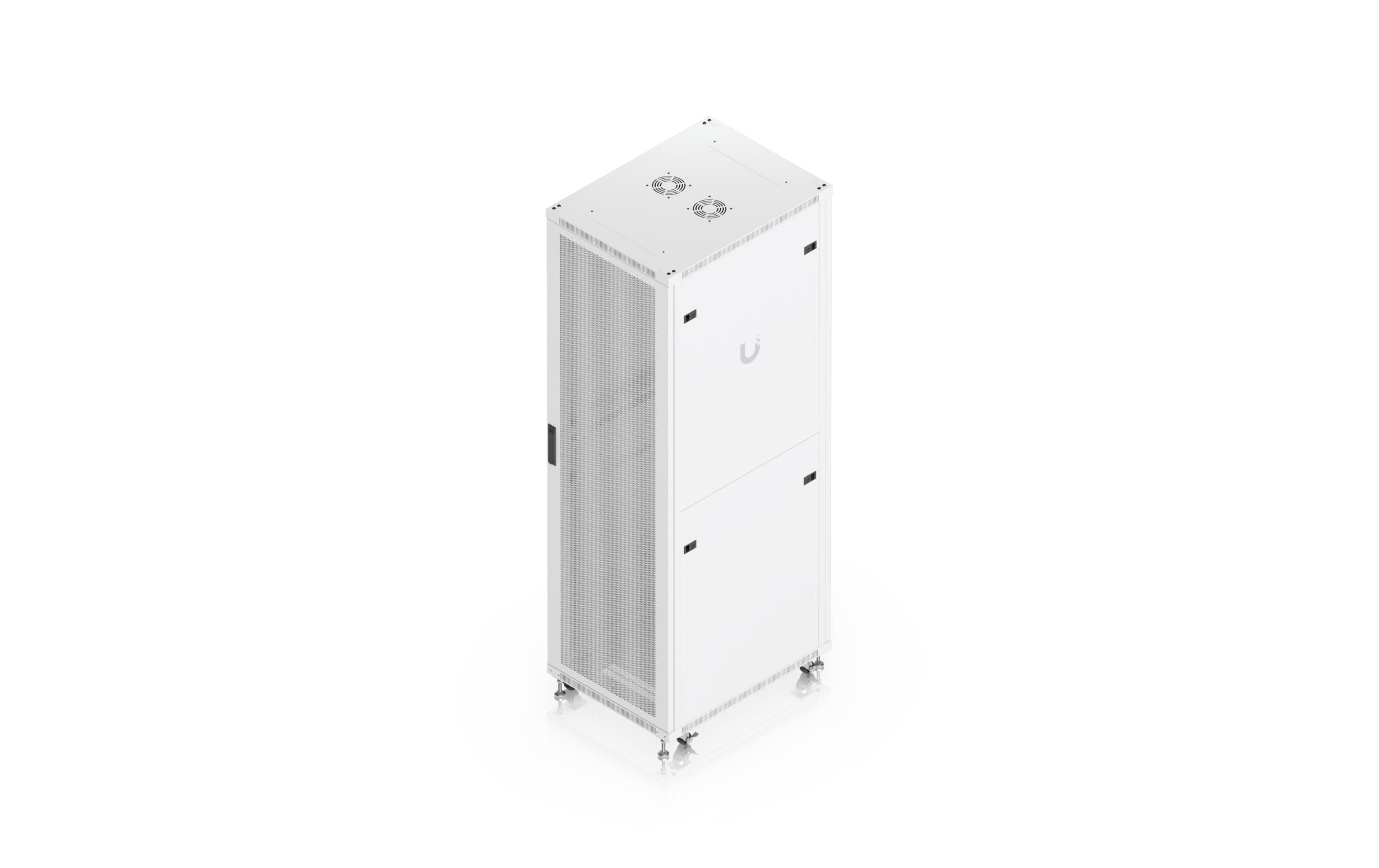 2163783_2 - Mediatech Ubiquiti Rack 42HE 600x800 perforiert mit Lüfter