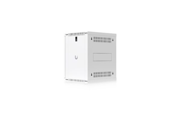 2163785_4 - Mediatech Ubiquiti Wandschrank 12HE 450mm tief, perf mit Lüfter