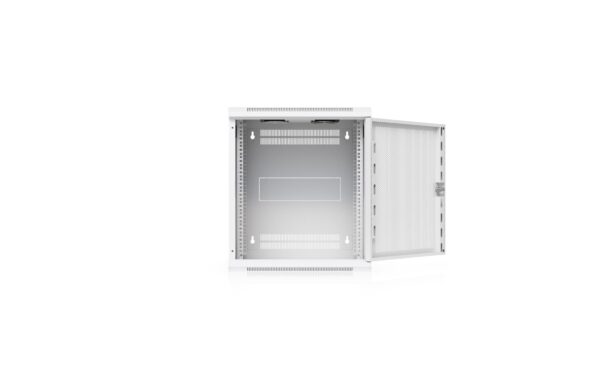 2163785_7 - Mediatech Ubiquiti Wandschrank 12HE 450mm tief, perf mit Lüfter