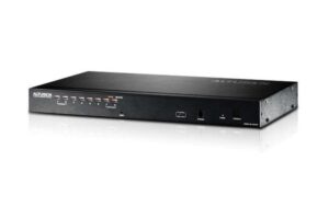 Aten KH1508A: 8 Port Cat-KVM-Switch, OSD, PS/2, USB, VGA, 1600x1200, 19, schwarz kaufen Schweiz | Mediatech.ch