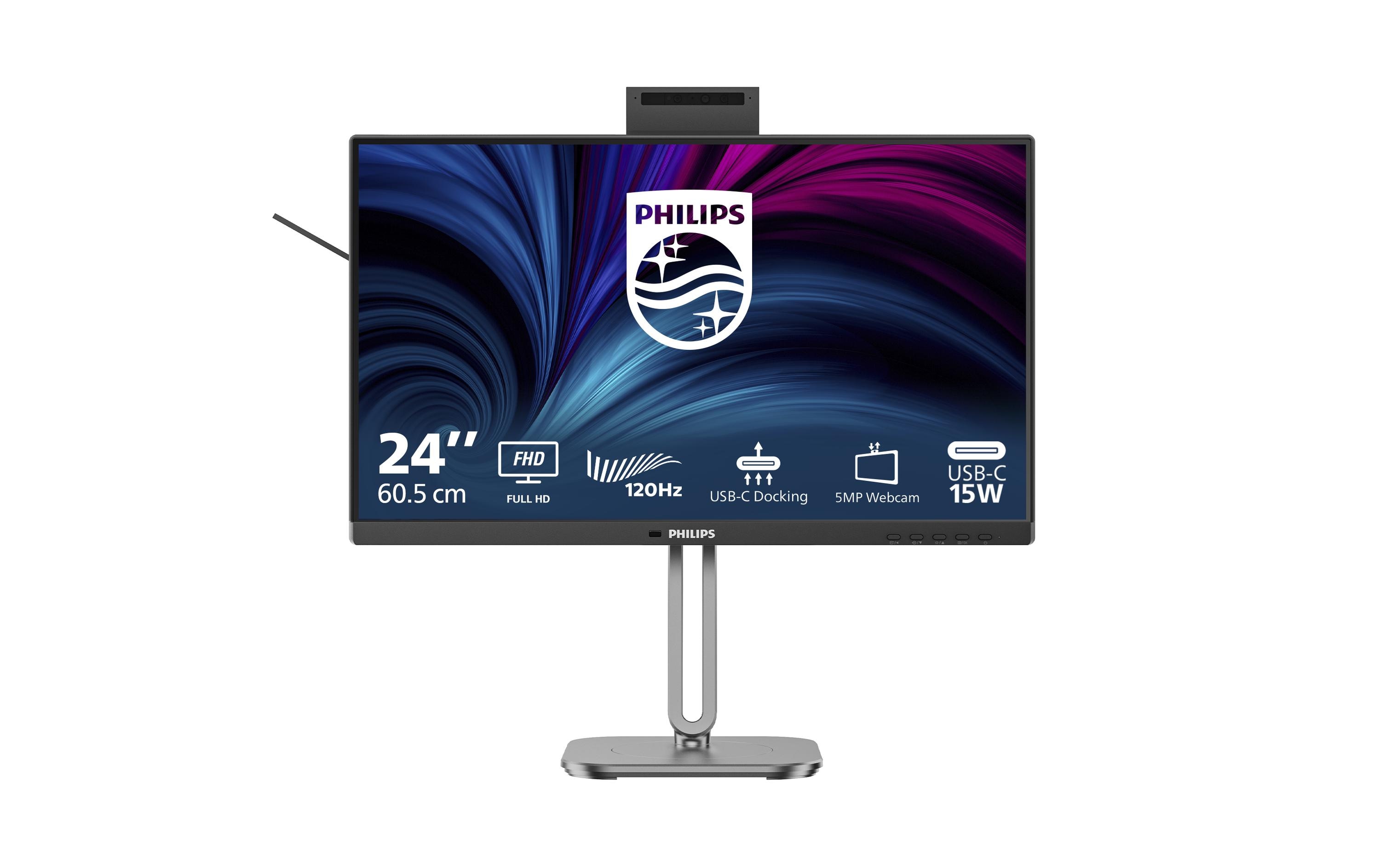 2164564 - Mediatech Philips 24 24B2U4301H/00, 1920x1200, 100Hz HV, HDMI, DP, USB Hub, RJ45, PD90W, WebCam kaufen Schweiz | Mediatech.ch