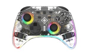 Deltaco Wireless Controller NSW2 - trans. mit C-Button, RGB kaufen Schweiz | Mediatech.ch