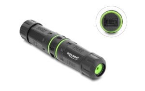Delock Kabelverbinder LWL MPO Bu zu Bu M20 x 1.5 mm, schwarz, IP68 kaufen Schweiz | Mediatech.ch