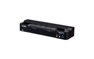 Aten CS1924A: DP KVM Switch, 4 Port bis 7680 x 4320, USB, Klinke kaufen Schweiz | Mediatech.ch