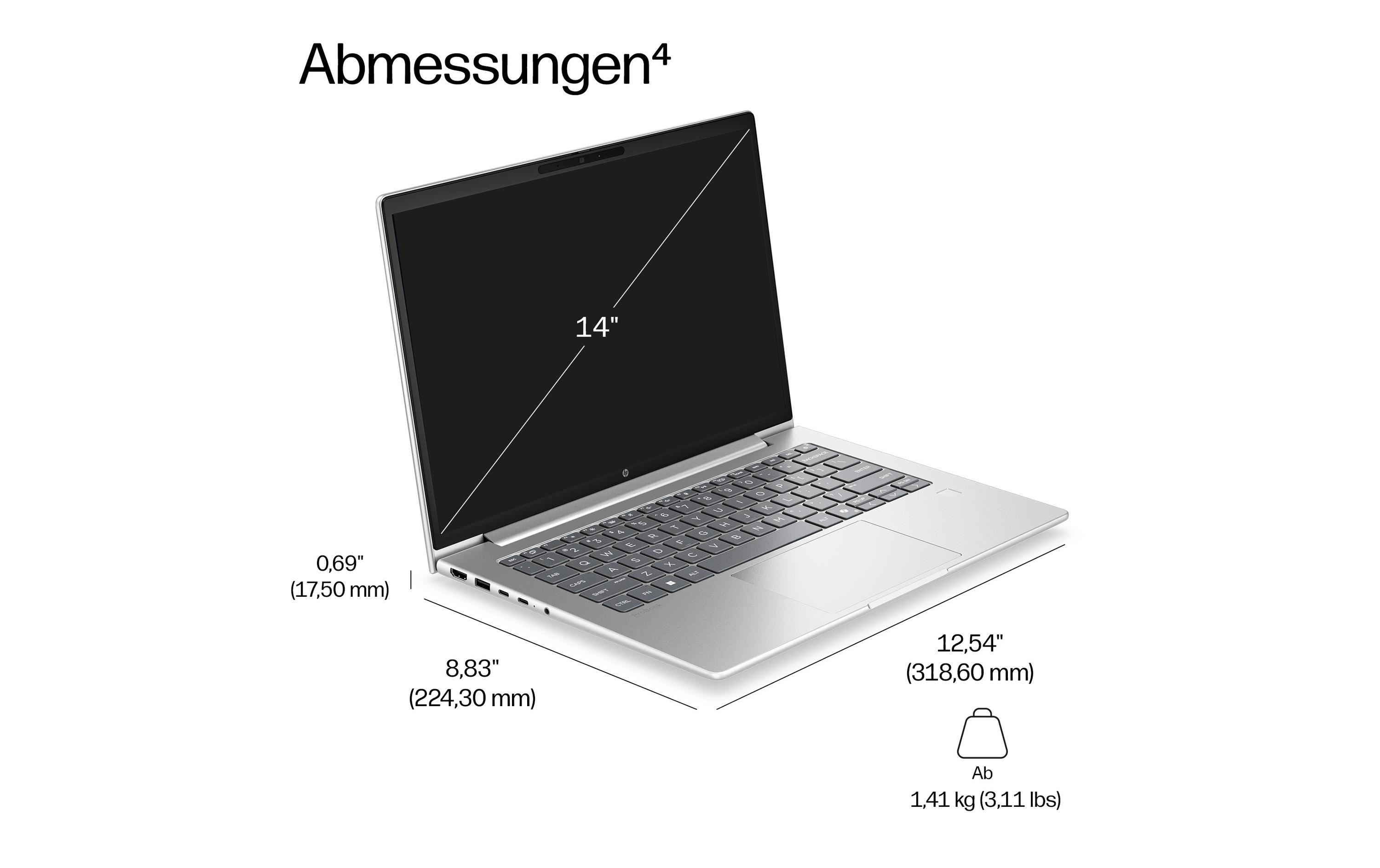 2165645_1 - Mediatech HP ProBook 4 G2a 14,R5 220,24GB,512GB 14 WUXGA 300 AG,5MP IR Cam,W11P,2Y P&R