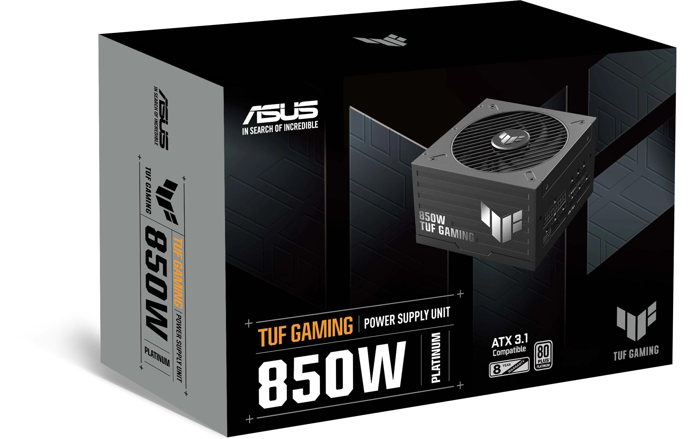 2166143_7 - Mediatech Asus TUF Gaming 850W Platinum 80+ Platinum Power Supply Unit