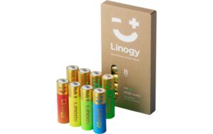 Linogy AA Lithium Akkus 8 Stück Wiederaufladbare 1.5V AA Akkus kaufen Schweiz | Mediatech.ch
