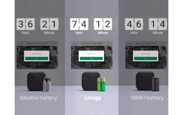 2166283_5 - Mediatech Linogy AAA Lithium Akkus 8 Stück Wiederaufladbare 1.5V AAA Akkus