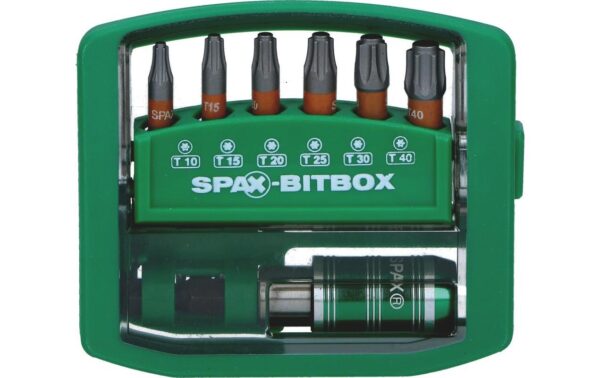 Spax Bitbox T-STAR PLUS (6 Bits T10-T40 25mm + 1 Bit-Halter) kaufen | Mediatech.ch