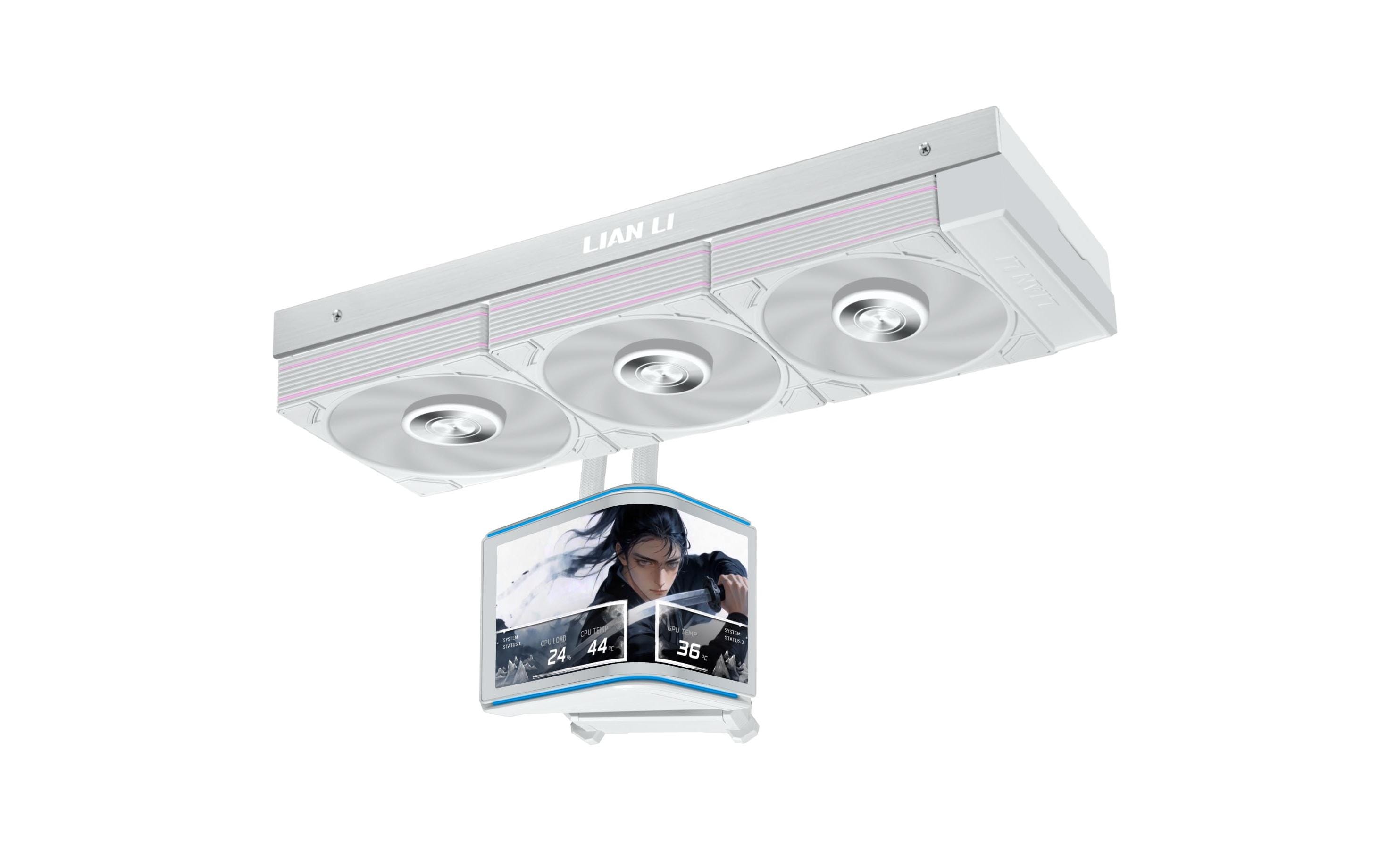 Wasserkühler Lian Li Hydroshift 2 360 P28 Weiss, Curved, AIO 360mm kaufen Schweiz | Mediatech.ch