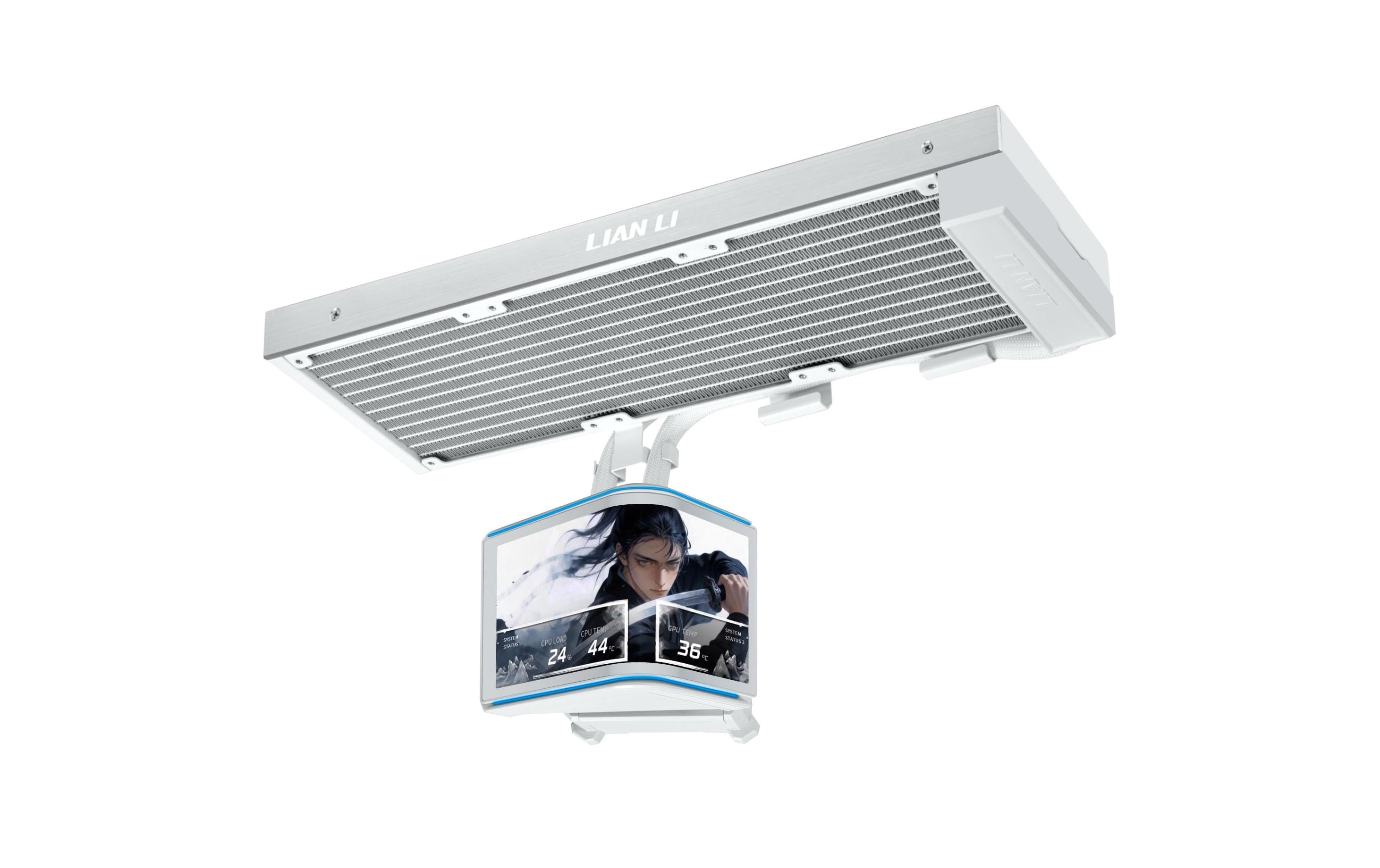 Wasserkühler Lian Li Hydroshift 2 360 Fanle Weiss, Curved, AIO 360mm kaufen Schweiz | Mediatech.ch