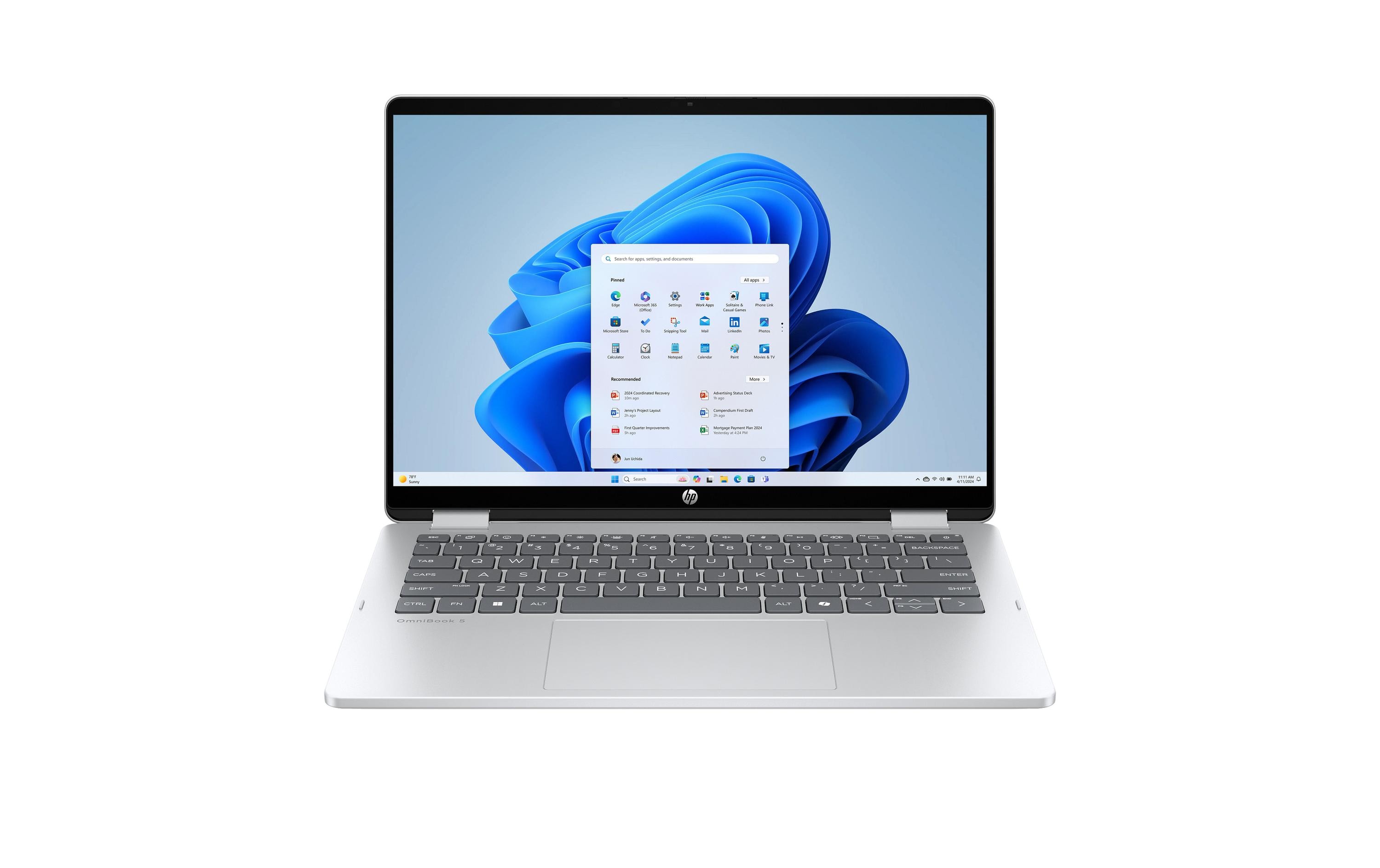 2168124 - Mediatech HP Inc. HP Omnibook 5 Flip 14-FP0700NZX, IPS Touch Core 7-150U 10C, 16GB, 512GB, Win11H, silver kaufen | Mediatech.ch