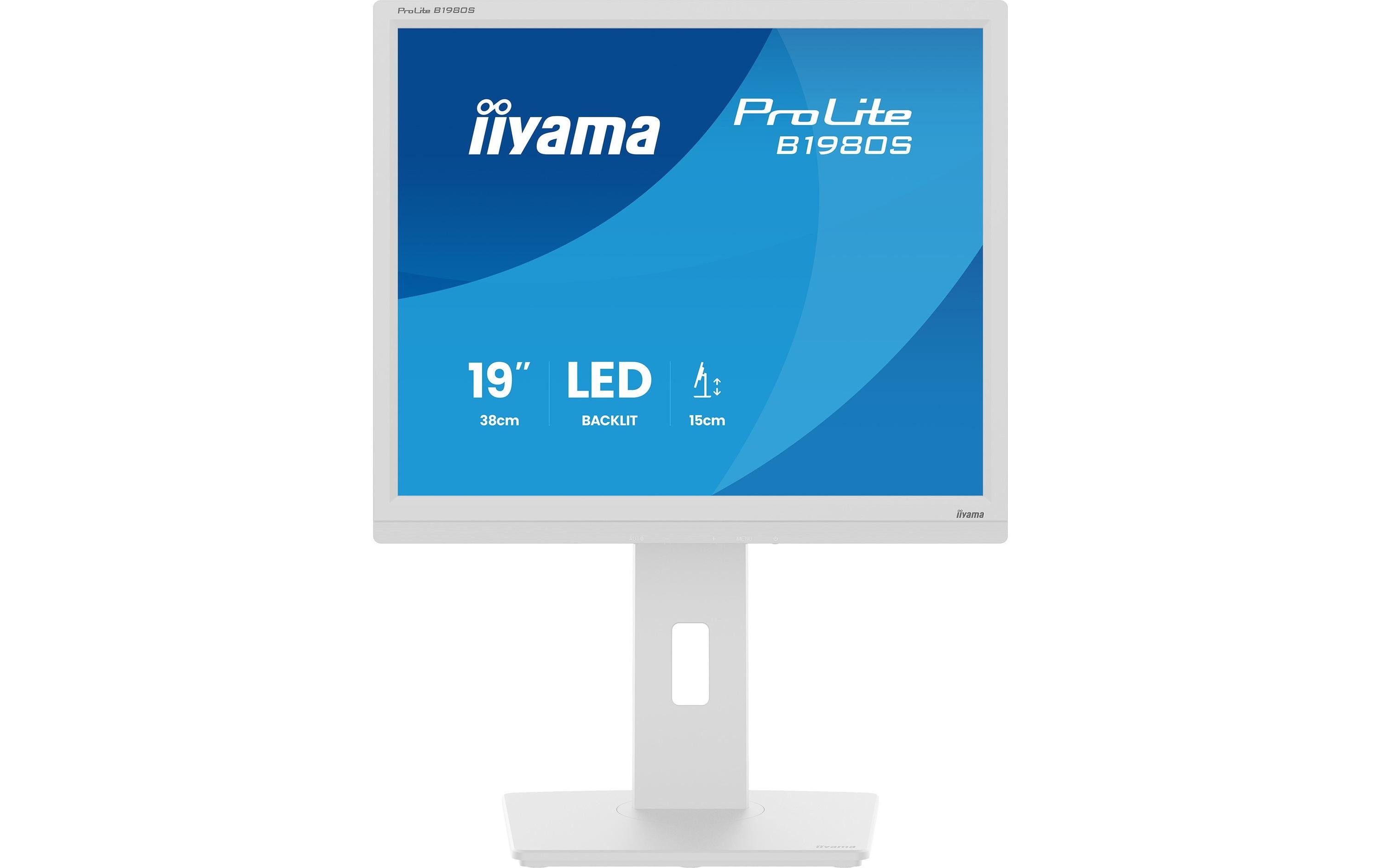 2168377 - Mediatech IIYAMA 19B1980S-W1 TN-panel, 1280x1024, HDMI kaufen Schweiz | Mediatech.ch