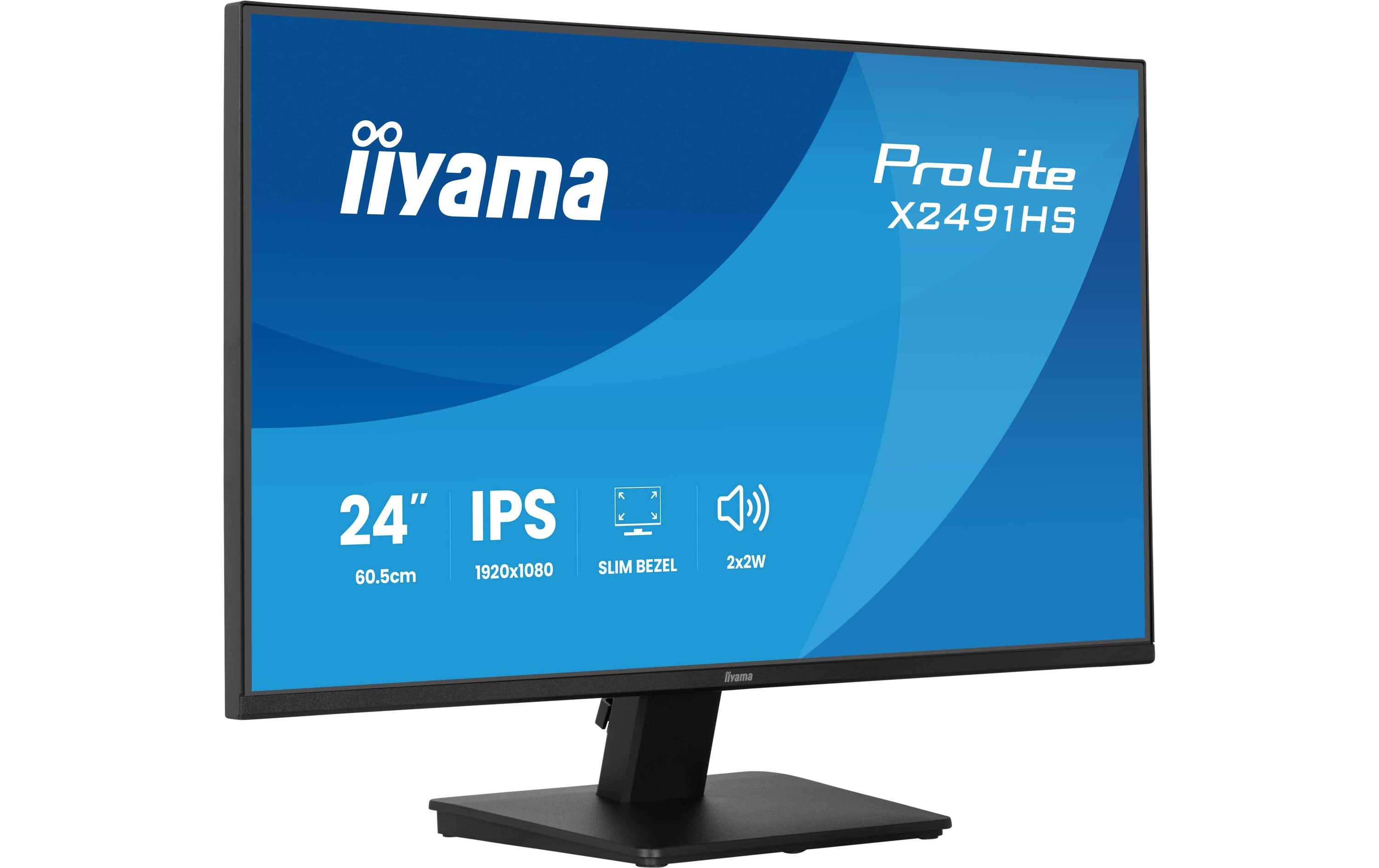 2168381_3 - Mediatech IIYAMA 24 X2491HS-B1 IPS-panel, 1920x1080@120Hz, HDMI