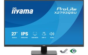 IIYAMA 27 X2793QSU-B1 IPS-panel, 2560x1440, HDMI