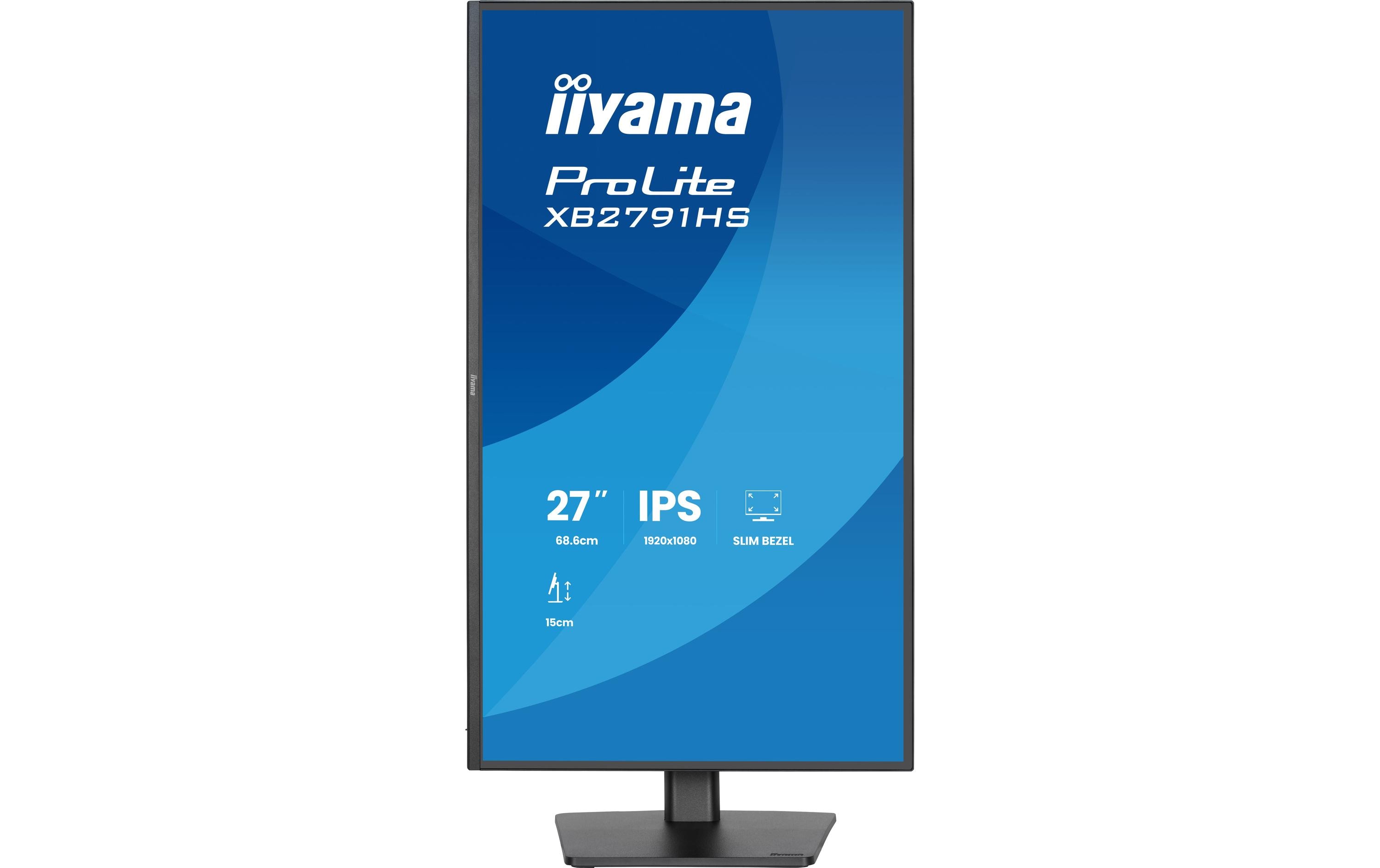 2168396_1 - Mediatech IIYAMA 27 XB2791HS-B1 IPS-panel, 1920x1080@120Hz, HDMI