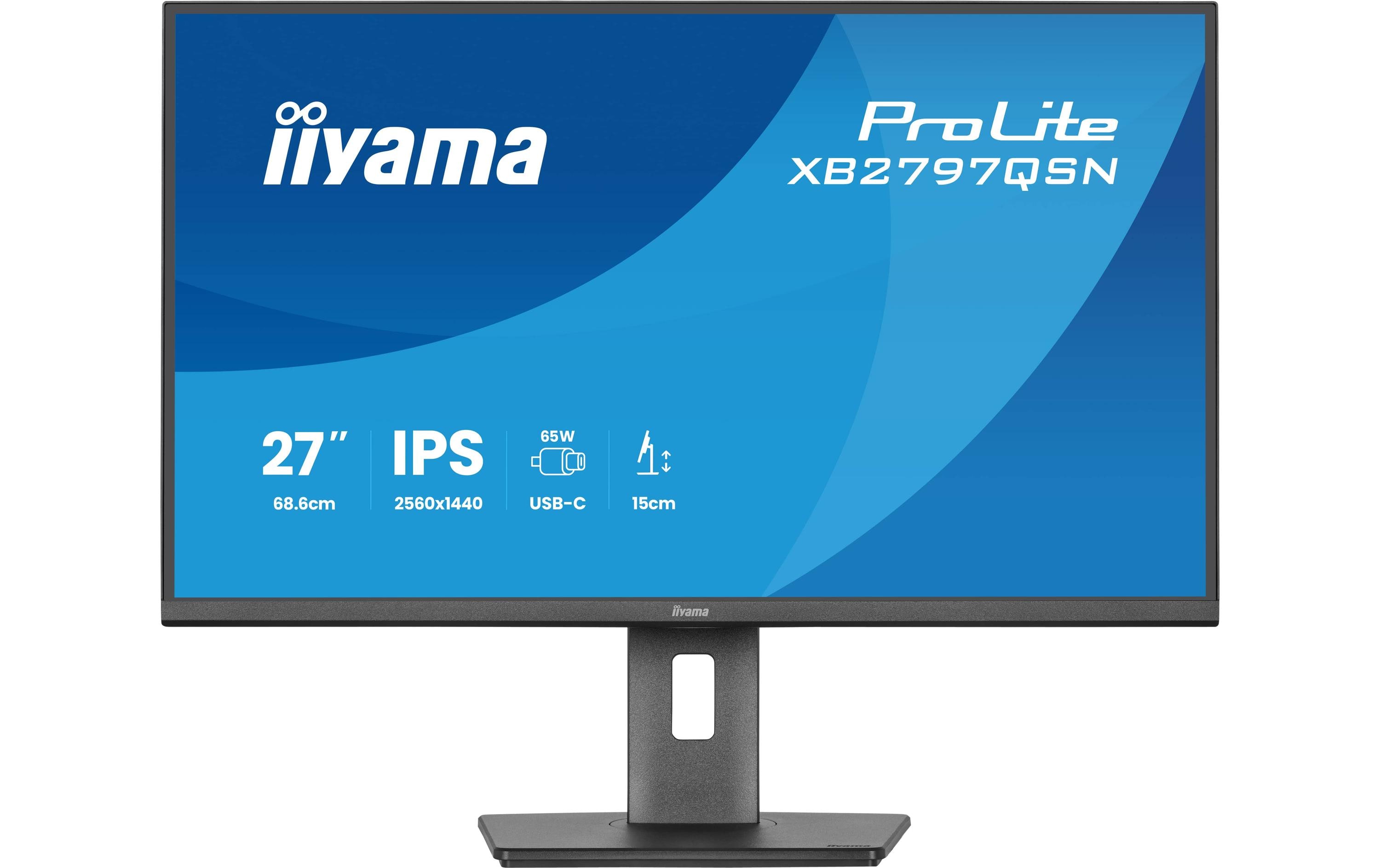 2168402 - Mediatech IIYAMA 27 XB2797QSN-B1 IPS-panel, 2560x1440, HDMI kaufen Schweiz | Mediatech.ch