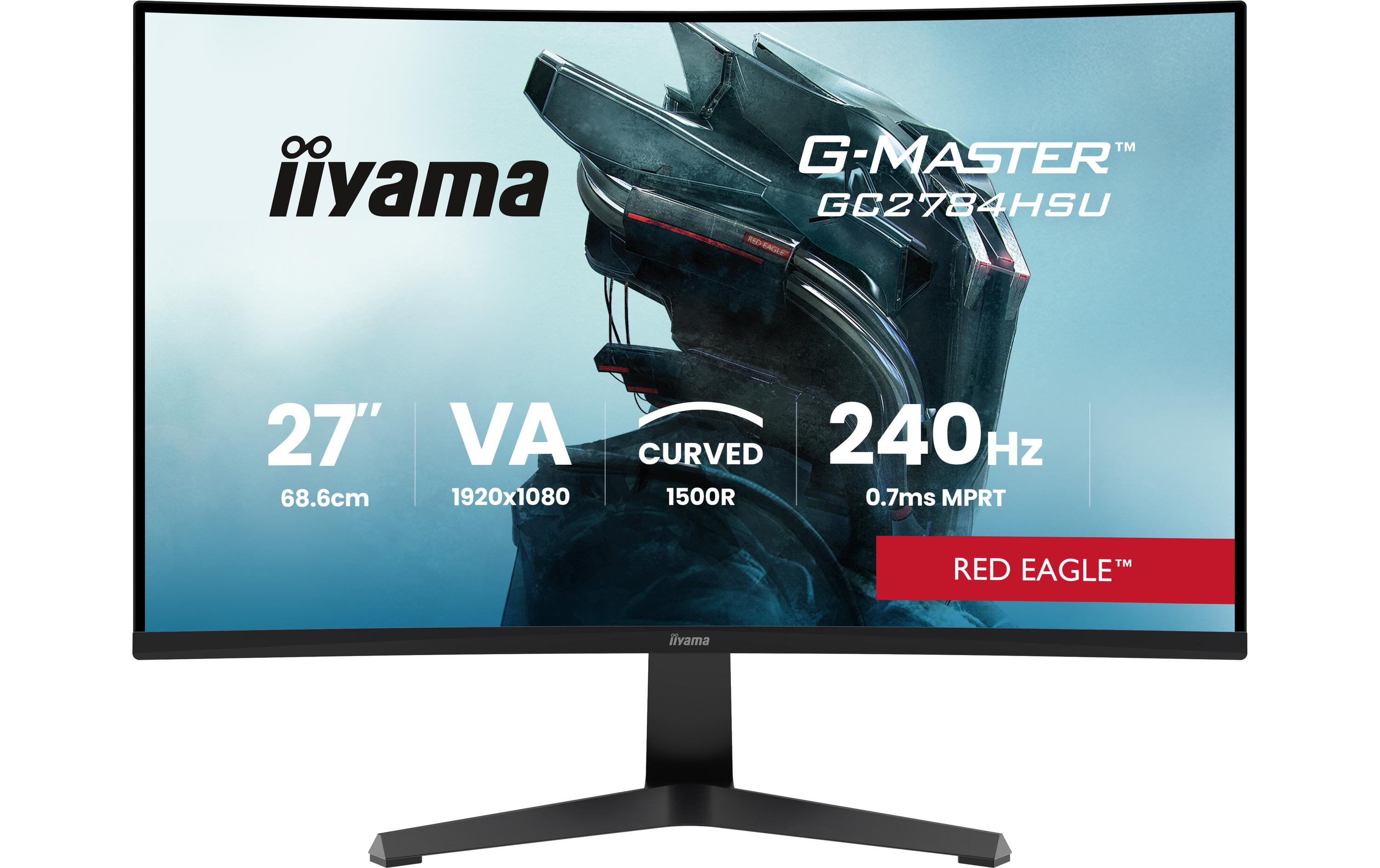 IIYAMA 27 GC2784HSU-B1 VA-panel, 1920x1080@240Hz, HDMI