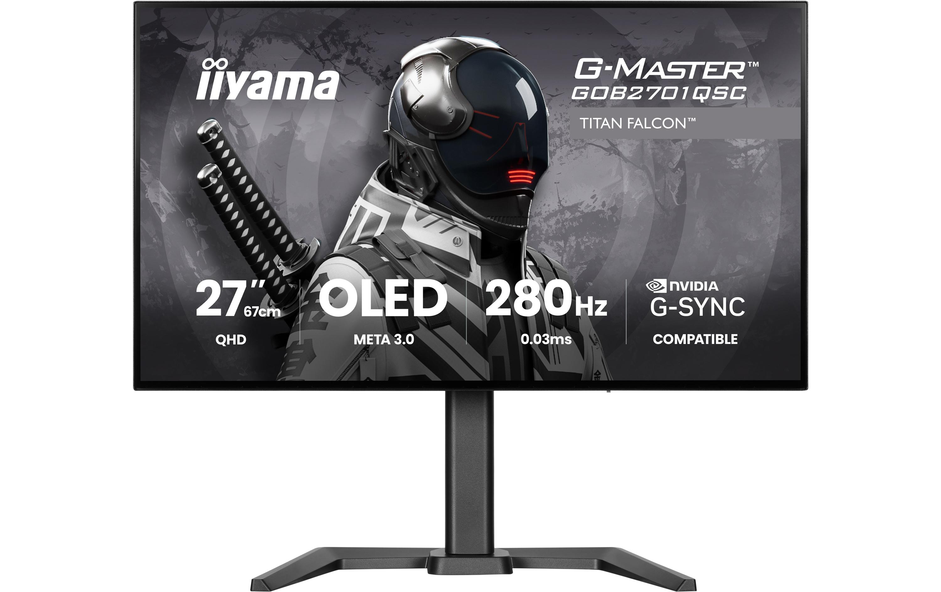 IIYAMA 27 GOB2701QSC-B1 META3-OLED, 2560x1440@280Hz, HDMI kaufen Schweiz | Mediatech.ch