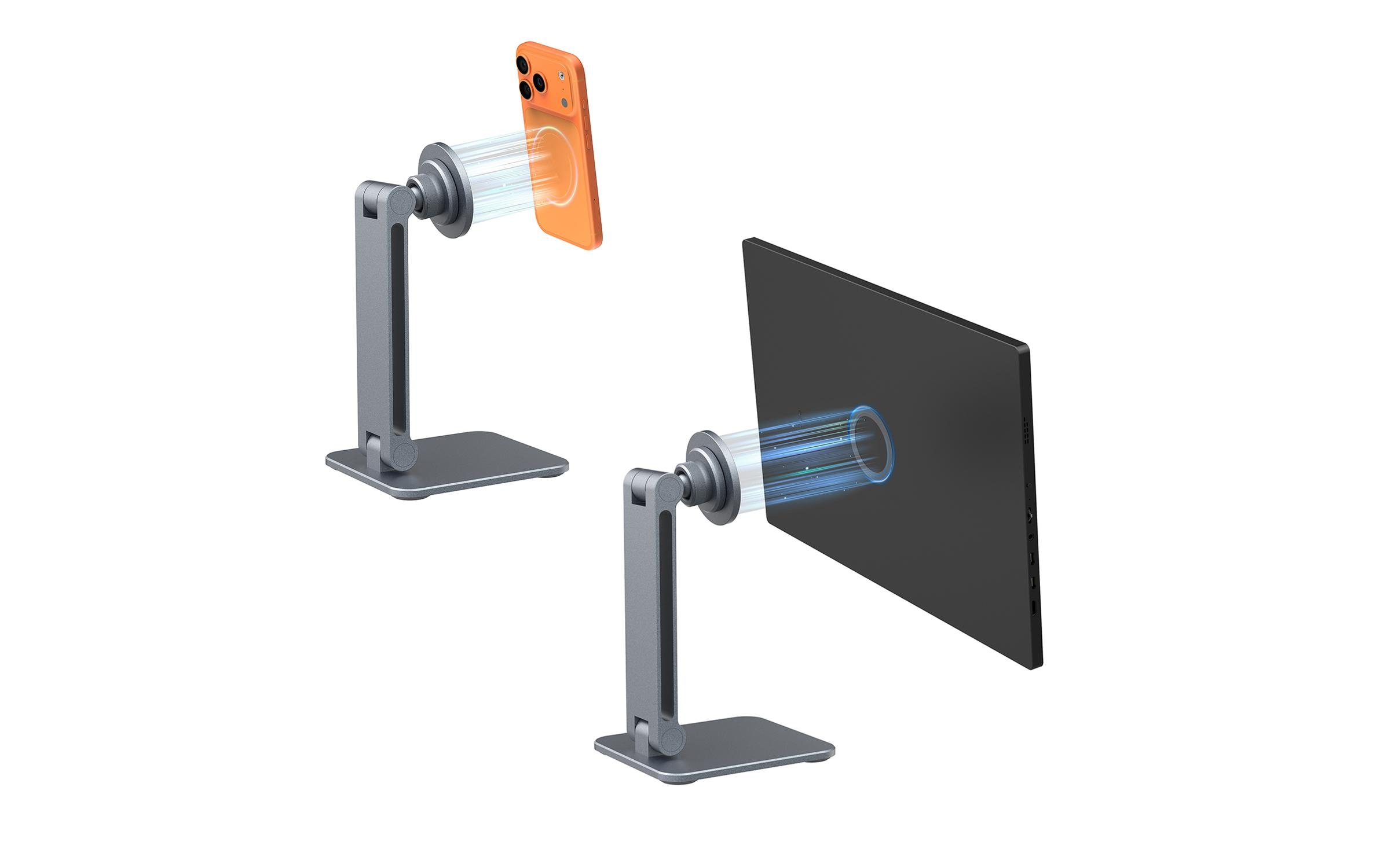 4SMARTS Halterung ErgoPro Desk Stand, Grau Magnetisch, Tablet/Smartphone kaufen Schweiz | Mediatech.ch