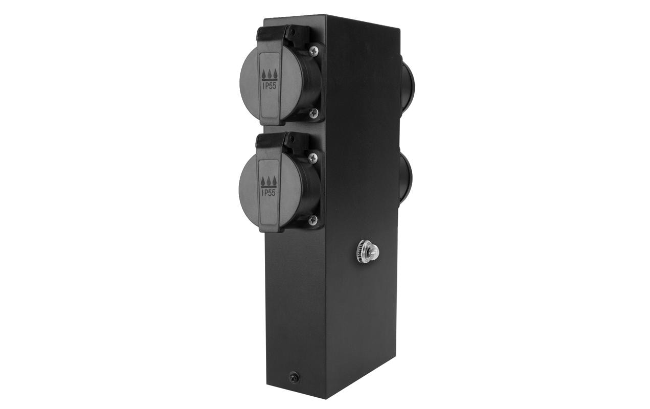 2171351 - Mediatech Steffen GardenLine Steckdosensäule mit 4 Aussensteckdosen T13 IP55, sz kaufen Schweiz | Mediatech.ch