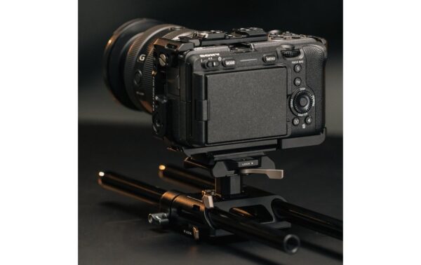 Tilta Baseplate Arca, Höhenverstellbar, 15 mm LWS, Schwarz