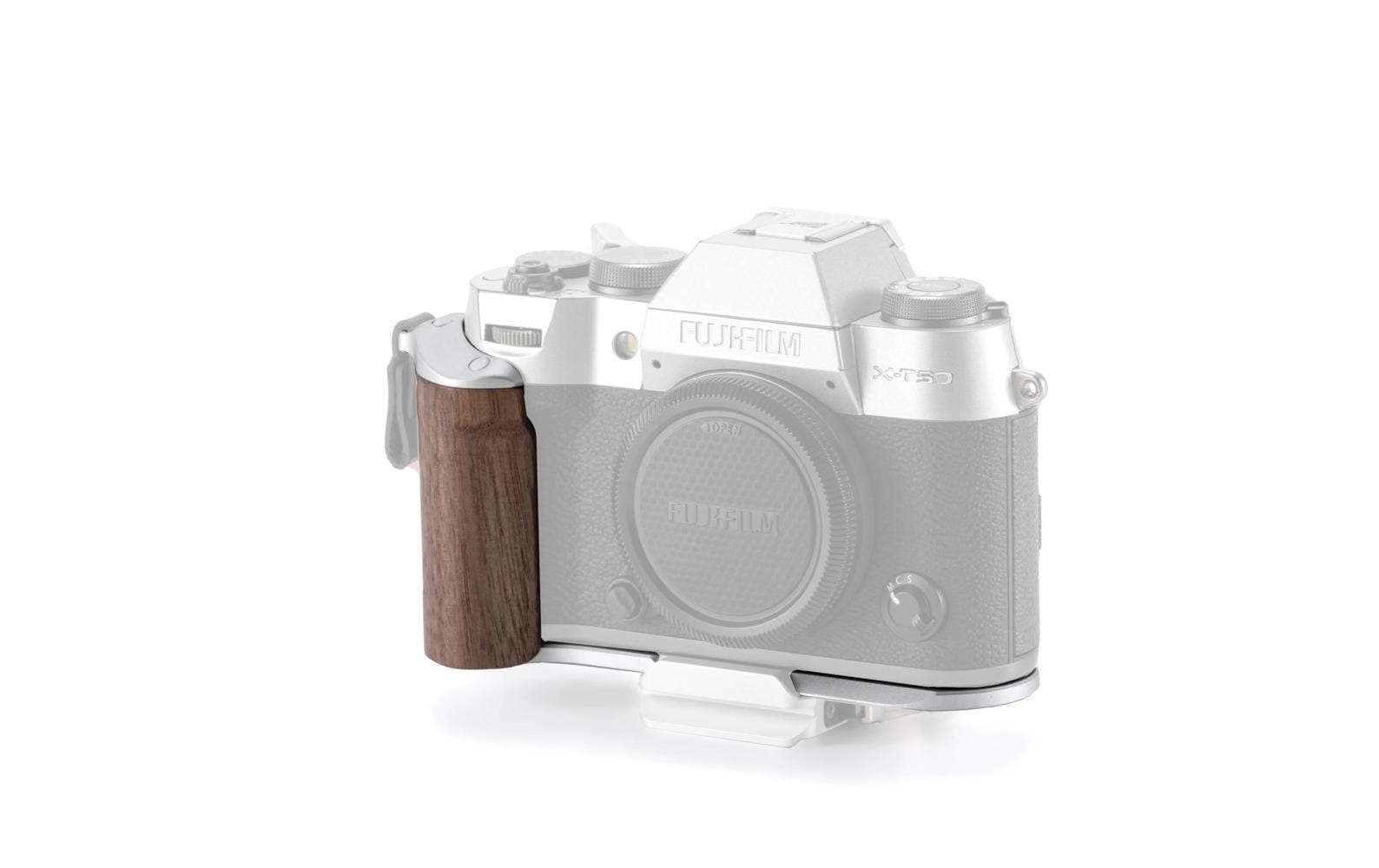 Tilta Mounting Baseplate X-T50 Holzgriff, Silber kaufen Schweiz | Mediatech.ch