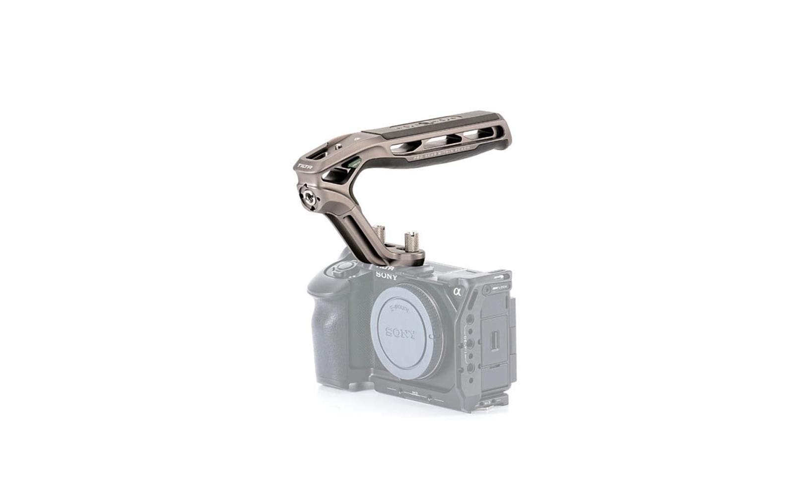 2172052_3 - Mediatech Tilta Xeno Top Handle zwei 1/4''-20 Schrauben, Titanium Grau