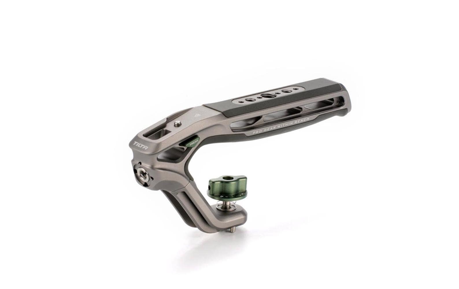 2172058 - Mediatech Tilta Xeno Top Handle 1/4''-20 mit Locating Pins Titanium Grau