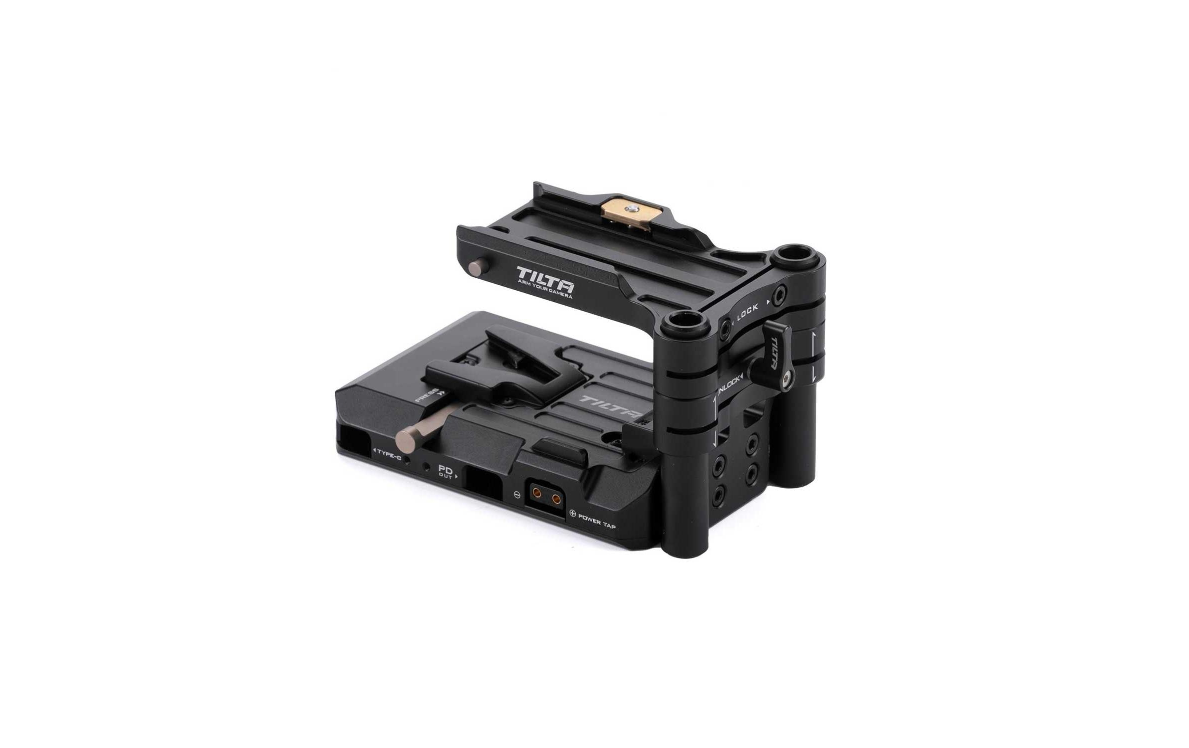 Tilta Battery Baseplate V-Mount, ARCA, Schwarz kaufen Schweiz | Mediatech.ch