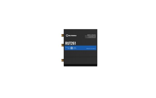 Teltonika RUT261AAAAA0  LTE Industrierouter Cat.6 LTE, 2x LAN, WiFi-4, 2 IO, compact