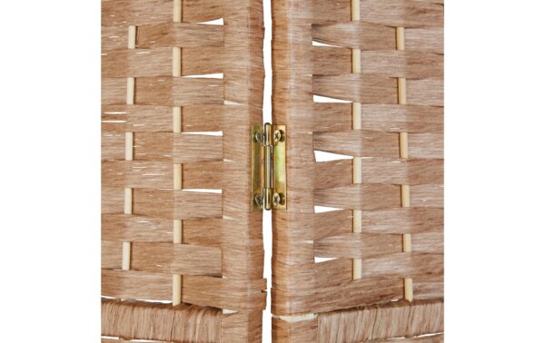 2173704_3 - Mediatech relaxdays Paravent Holz, 6-teilig, Natur